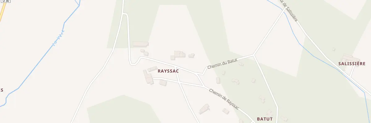 Plan du 5087 Rayssac à Noailles