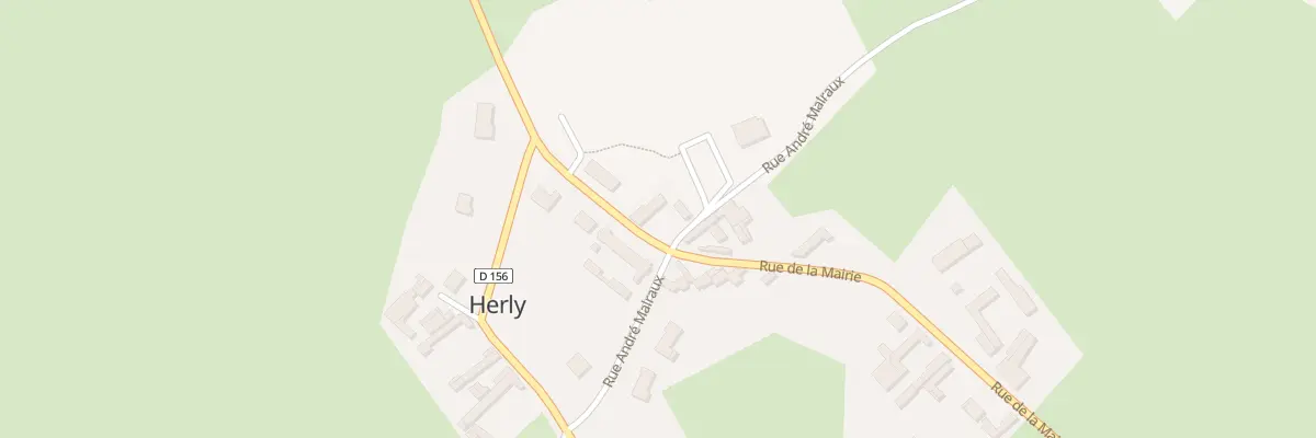 Plan du 2 Rue de la Mairie à Herly