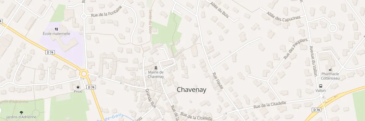 Plan du 10 Pl de l’Eglise à Chavenay