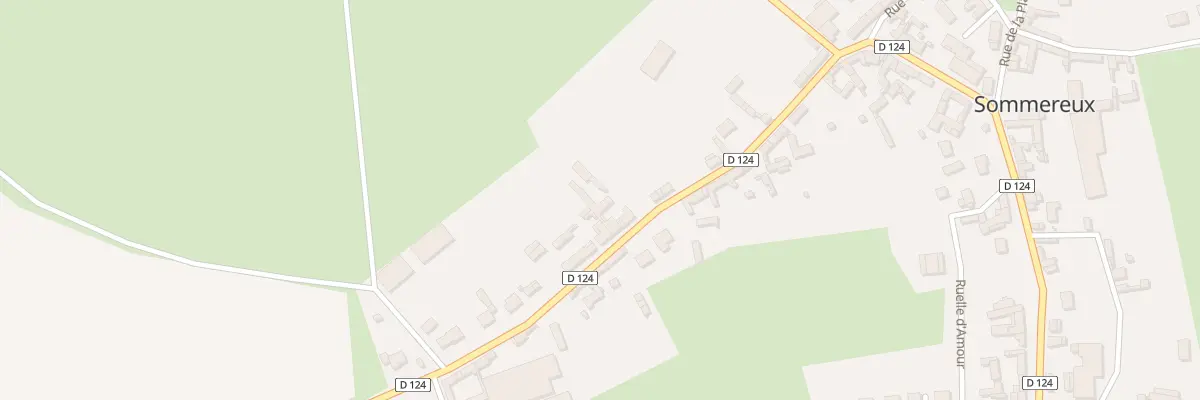 Plan du 12 Rue de Grandvilliers à Sommereux