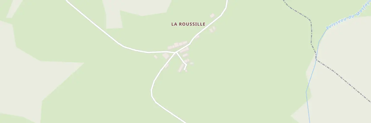 Plan du 5156 La Roussille à Banize