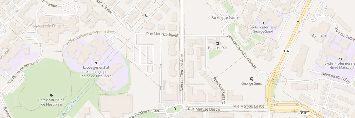 Plan du 3 Av Clément Ader à Trappes