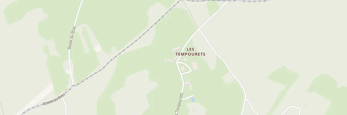 Plan du 5172 Les Tempourets à Monteils
