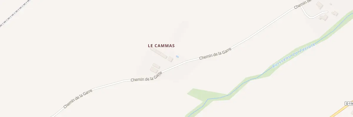 Plan du 73 Le Cammas à Laurabuc
