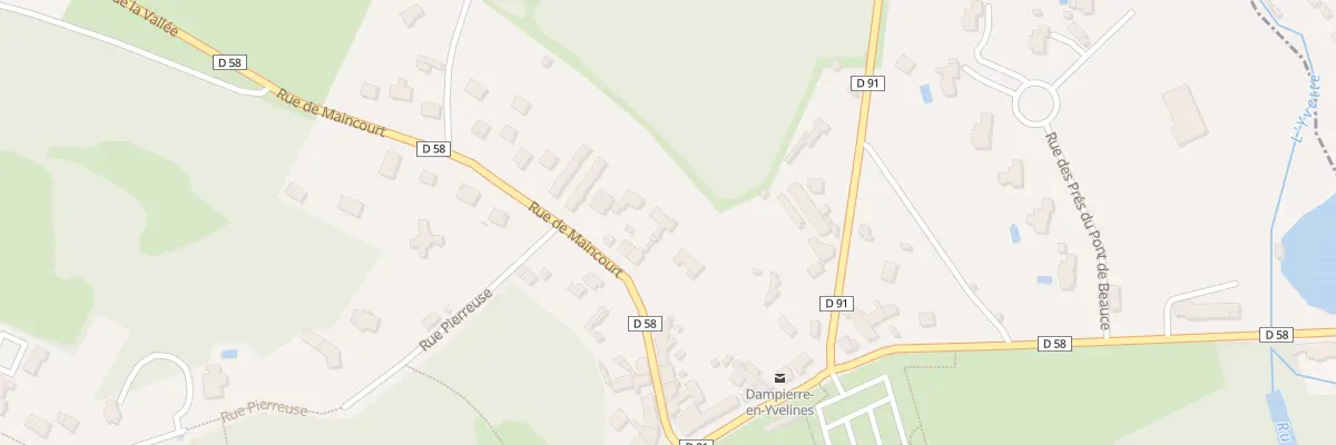 Plan du 13 Rue de Maincourt à Dampierre-en-Yvelines