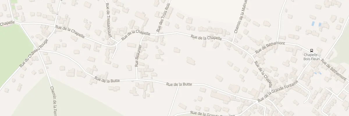 Plan du 878 Rue de la Chapelle à Orgeval