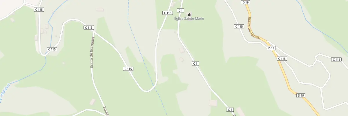 Plan du 5096 Labathude à Labathude