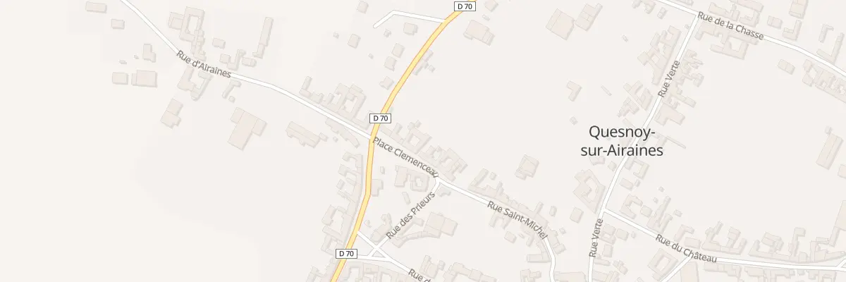 Plan du 6 Pl Clémenceau à Quesnoy-sur-Airaines