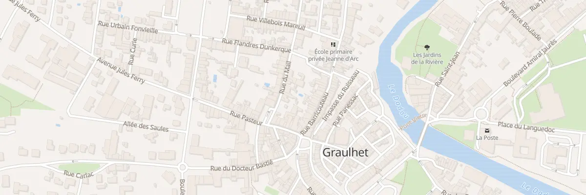Plan du 4 Rue du Mail à Graulhet