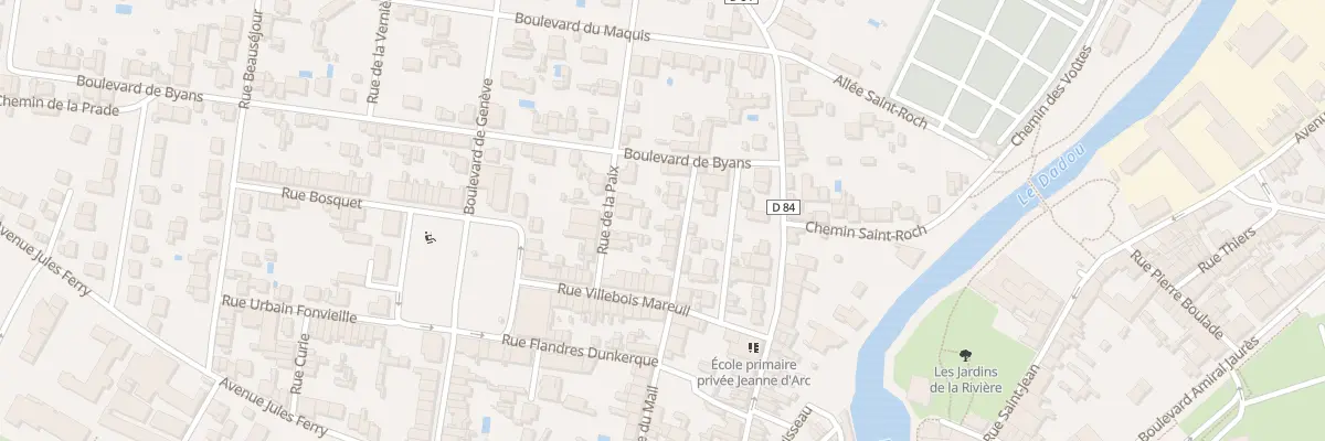 Plan du 27 Rue du Mail à Graulhet
