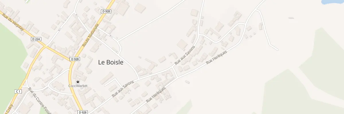Plan du 11 Rue aux Savons au Boisle