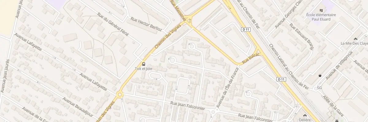 Plan du 34 Av d’Ile de France aux Clayes-sous-Bois
