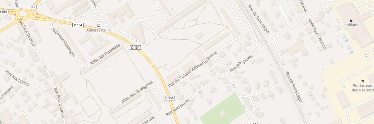 Plan du 3 Rue du Colonel Beltrame à Vernouillet