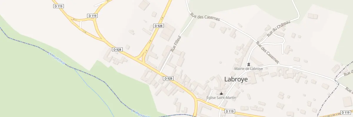 Plan du 2 Rue Filleuls à Labroye