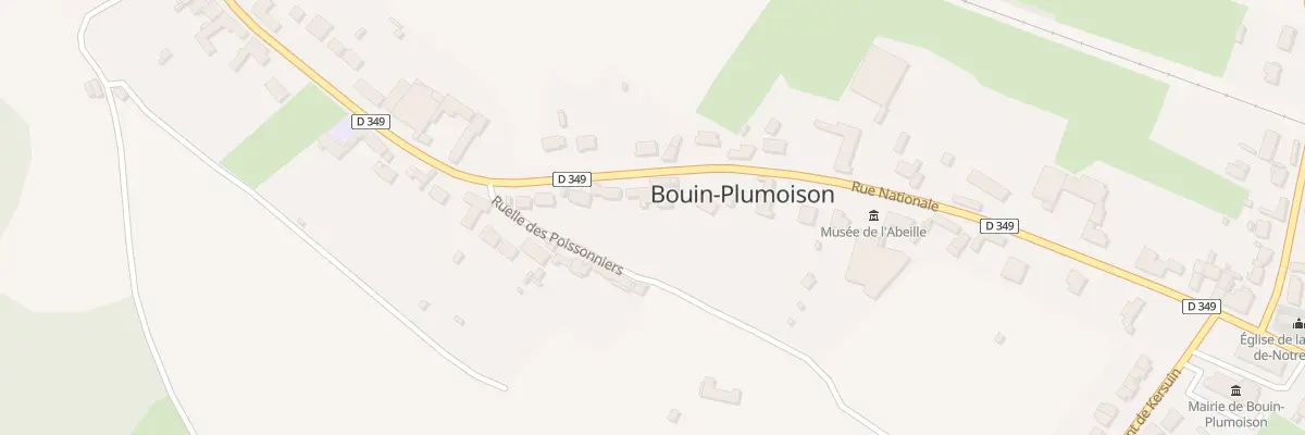 Plan du 1095 Rte Nationale à Bouin-Plumoison