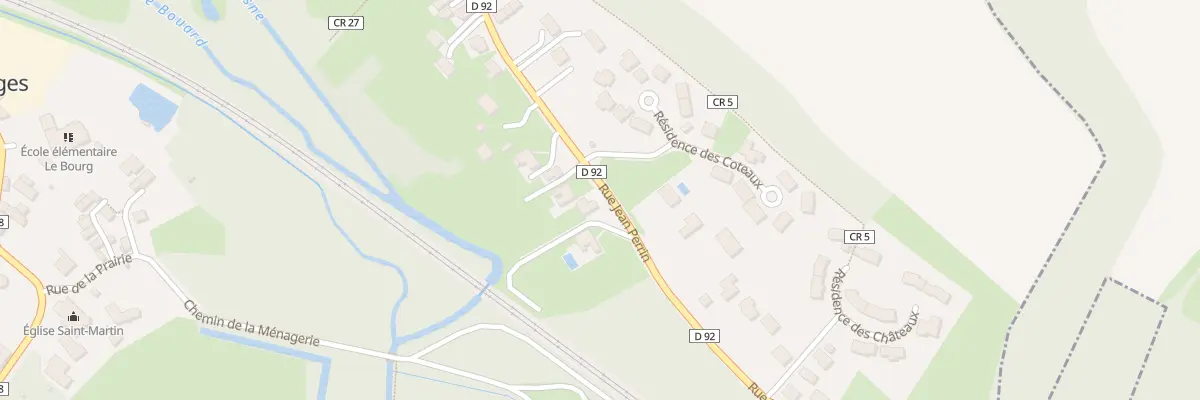 Plan du 42 Rue Jean Perrin à Ableiges