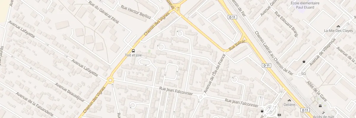 Plan du 35 Av d’Ile de France aux Clayes-sous-Bois