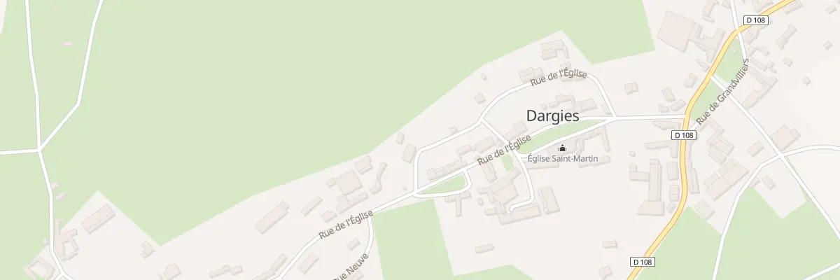 Plan du 27 Rue de l’Eglise à Dargies