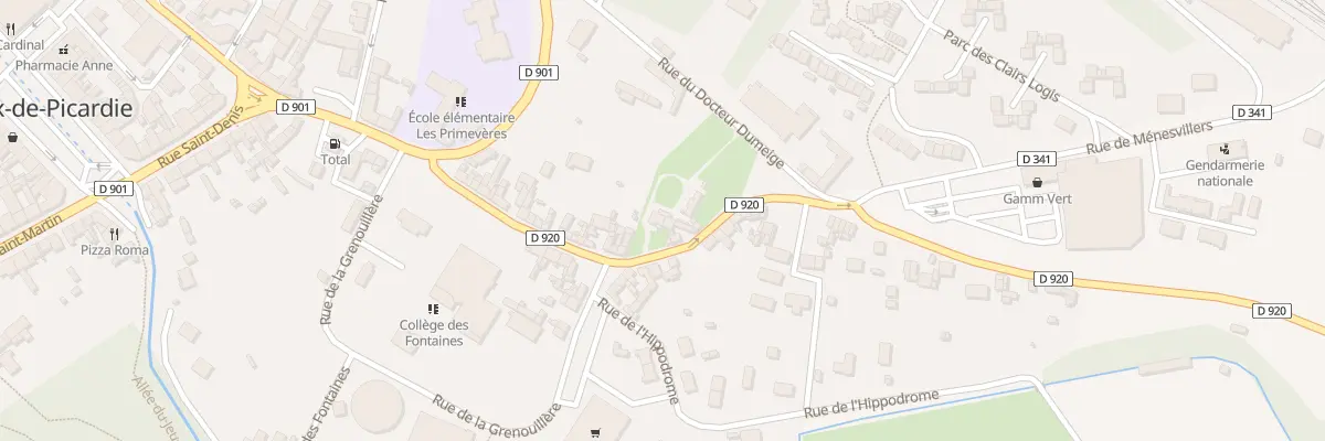 Plan du 37 Rue Notre-dame à Poix-de-Picardie