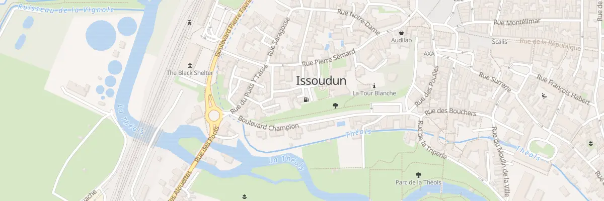 Plan du 3 Imp de la Retraite à Issoudun