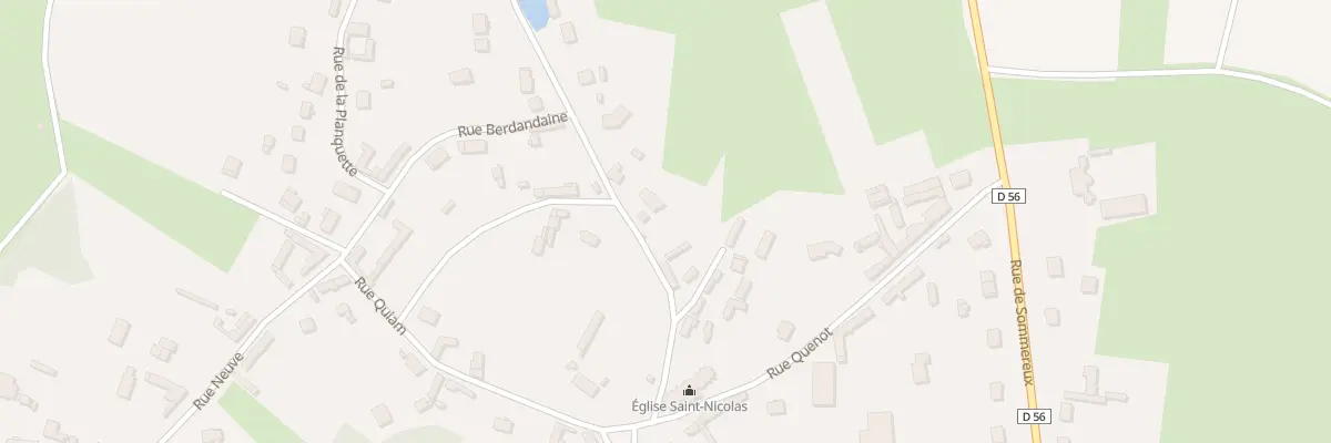 Plan du 4 Rue des Fossés à Cempuis