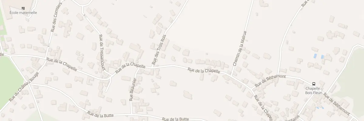 Plan du 859 Rue de la Chapelle à Orgeval
