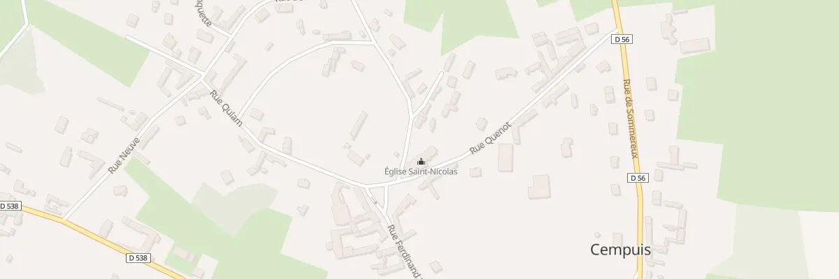 Plan du 2 Imp du Presbytère à Cempuis
