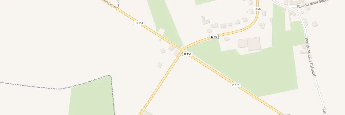 Plan du 291 Rue Notre Dame du Hamel au Hamel