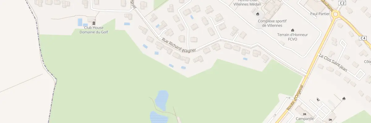 Plan du 18 Rue Richard Wagner à Villennes-sur-Seine
