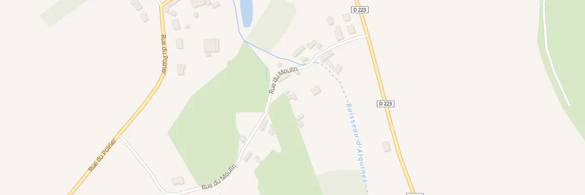Plan du 119 Rue du Moulin à Audrehem