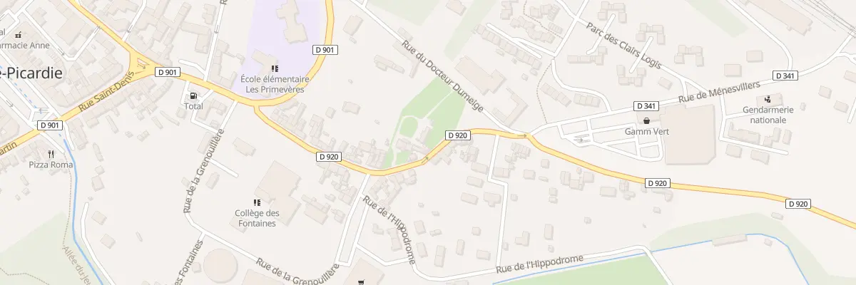 Plan du 39 Rue Notre-dame à Poix-de-Picardie