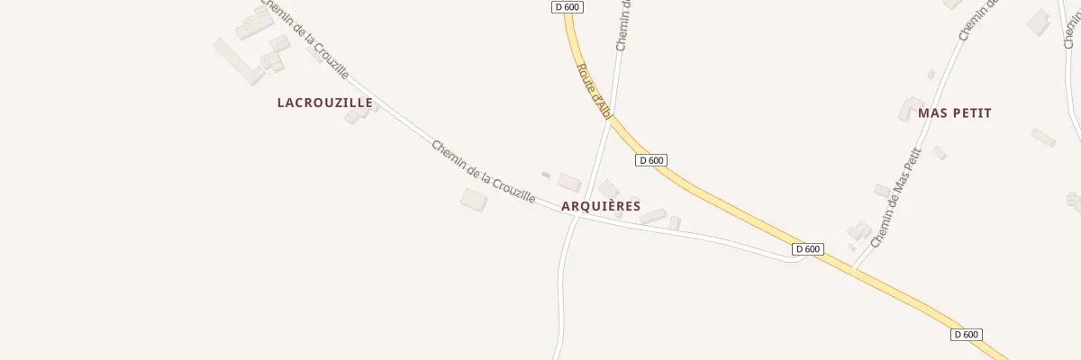 Plan du 5145 Borie Neuve à Livers-Cazelles
