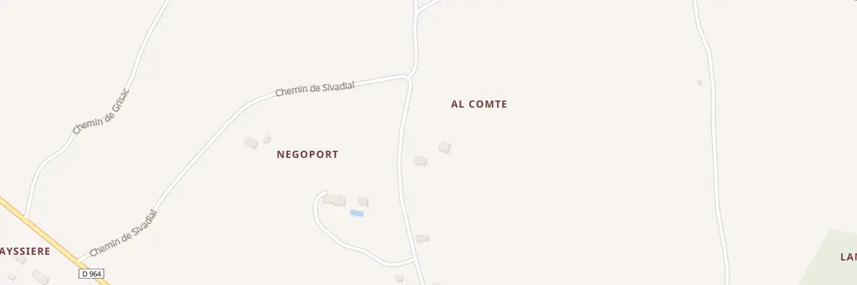 Plan du 5070B Al Comte à Labessière-Candeil
