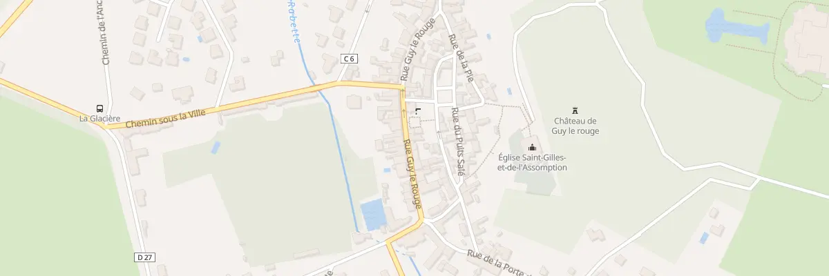 Plan du 39 Rue Guy le Rouge à Rochefort-en-Yvelines