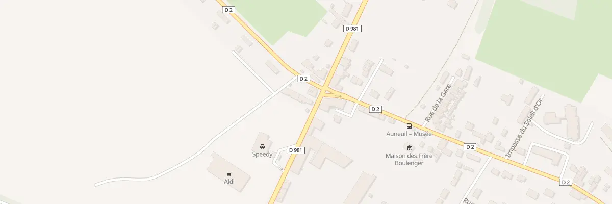 Plan du 22 Rte de Gisors à Auneuil