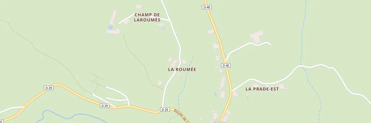 Plan du 5014 La Roumee à Sousceyrac-en-Quercy