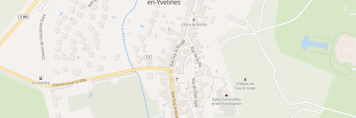 Plan du 27 Rue Guy le Rouge à Rochefort-en-Yvelines