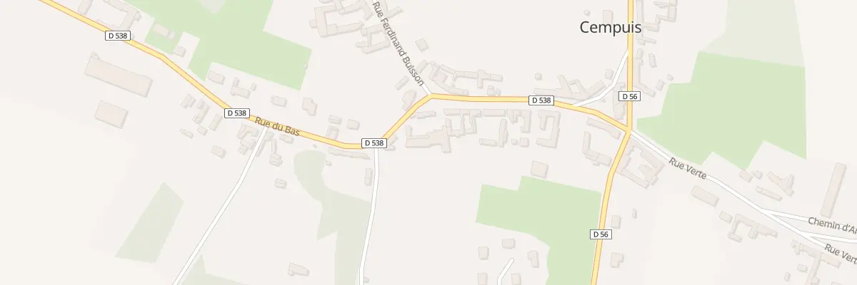 Plan du 2 Rue de la Ville à Cempuis