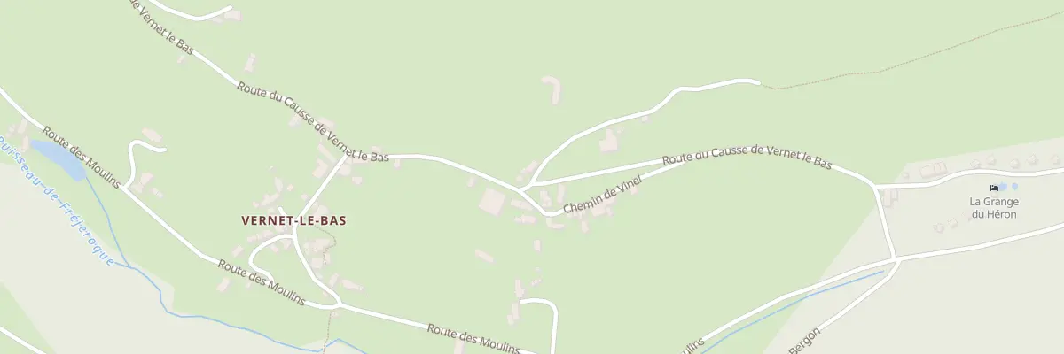 Plan du 5109 Vinel à Balaguier-d’Olt