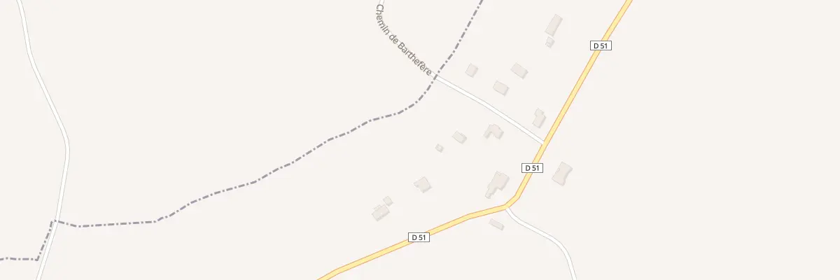 Plan du 5126 Les Gourgues à Poudis