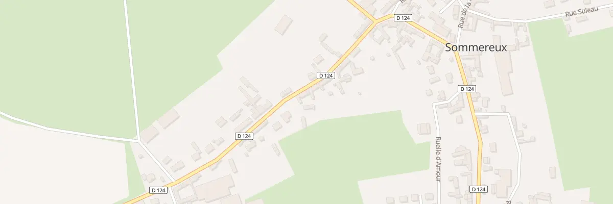 Plan du 13 Rue de Grandvilliers à Sommereux
