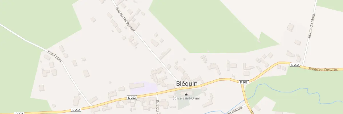 Plan du 2 Rue des Folles Pensees à Bléquin