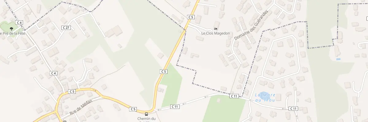 Plan du 63 Rue de Breteuil à Médan
