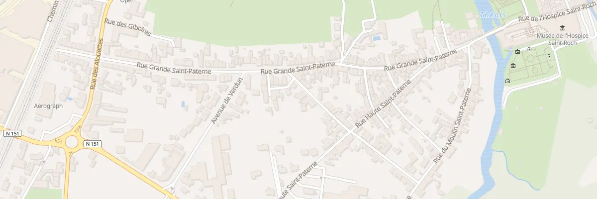 Plan du 29 Rue de l’Orme Saint-paterne à Issoudun