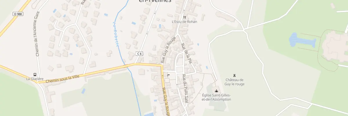 Plan du 5 Rue du Marché aux Chevaux à Rochefort-en-Yvelines
