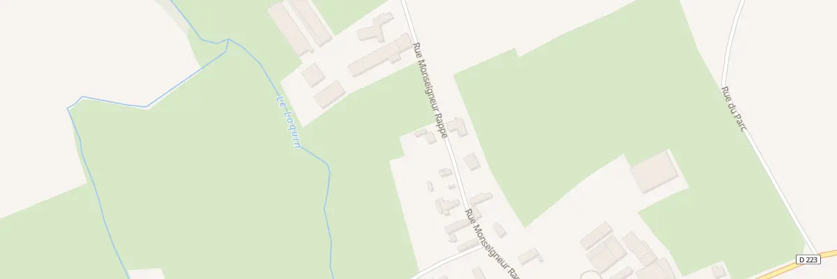 Plan du 237 Rue Monseigneur Rappe à Audrehem