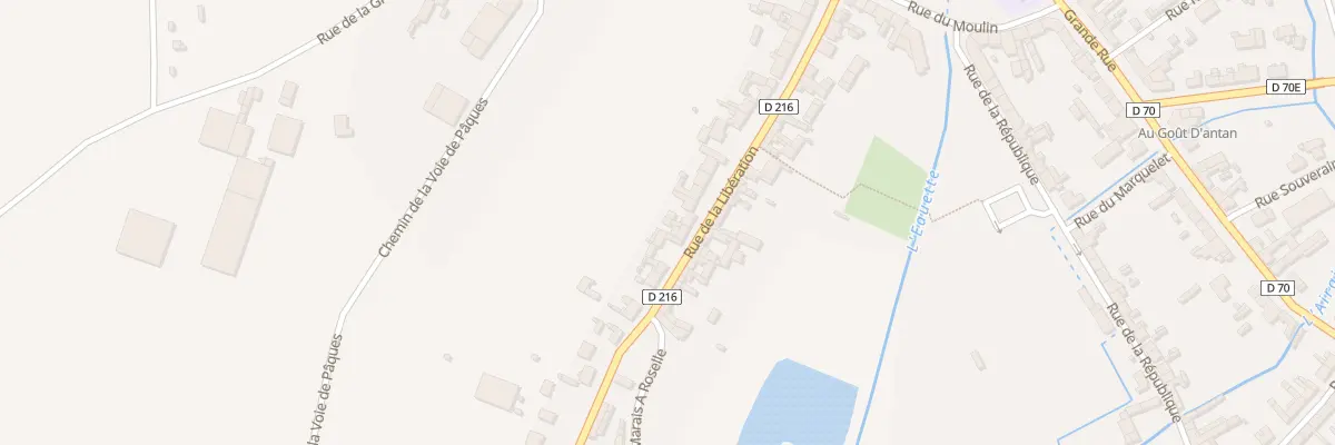 Plan du 38 Rue de la Libération à Longpré-les-Corps-Saints