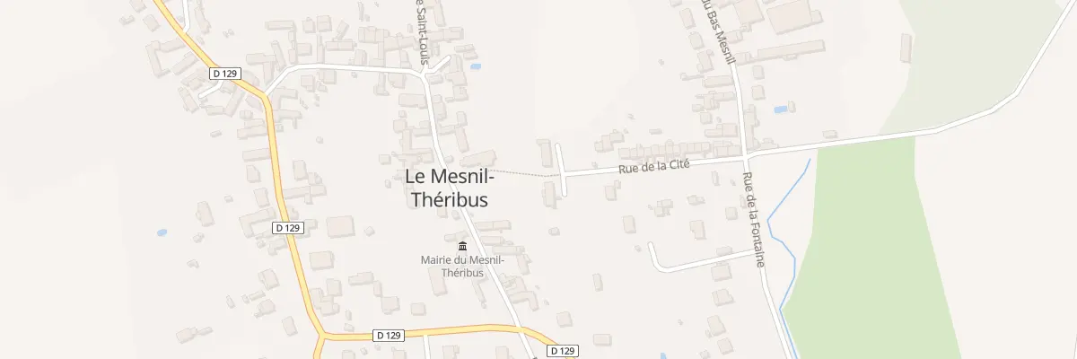 Plan du 17 Rue de la Cite Lemaire au Mesnil-Théribus