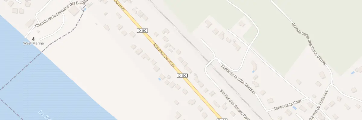 Plan du 400 Rue Paul Doumer à Triel-sur-Seine