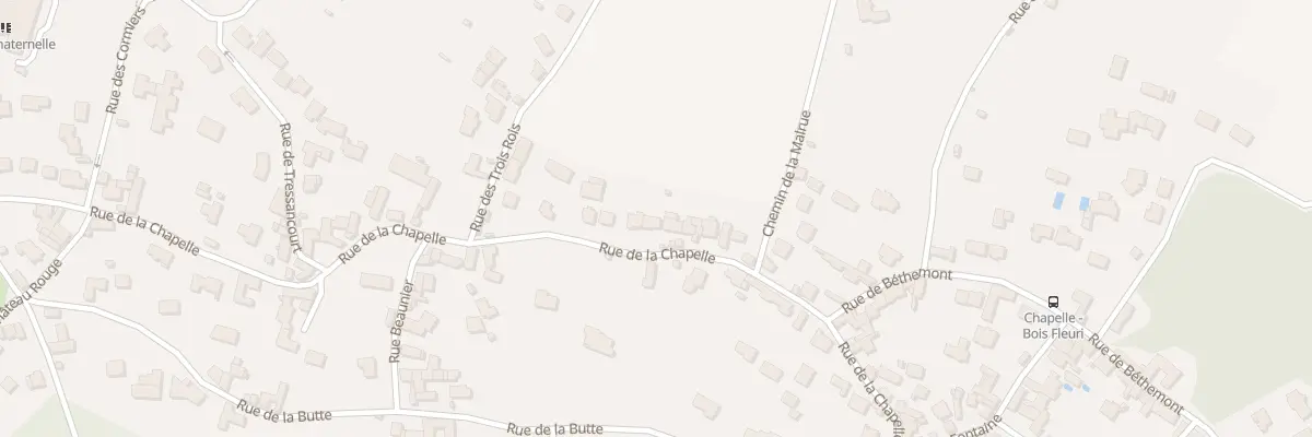 Plan du 929 Rue de la Chapelle à Orgeval